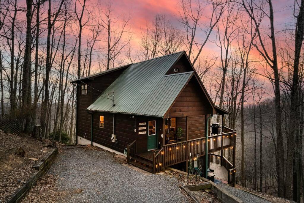 Mtn Cabin Sleeps 10 - 5 Mins To Fishing & Camping 埃利杰 外观 照片