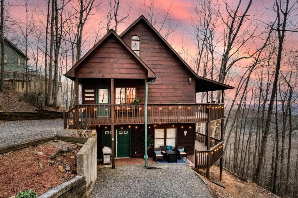 Mtn Cabin Sleeps 10 - 5 Mins To Fishing & Camping 埃利杰 外观 照片