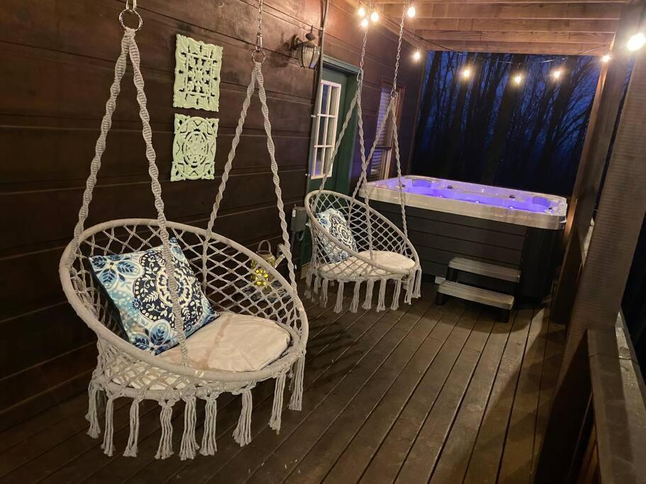Mtn Cabin Sleeps 10 - 5 Mins To Fishing & Camping 埃利杰 外观 照片