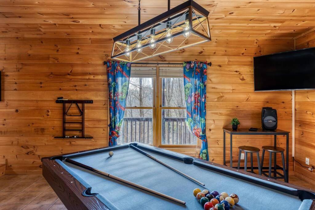 Mtn Cabin Sleeps 10 - 5 Mins To Fishing & Camping 埃利杰 外观 照片
