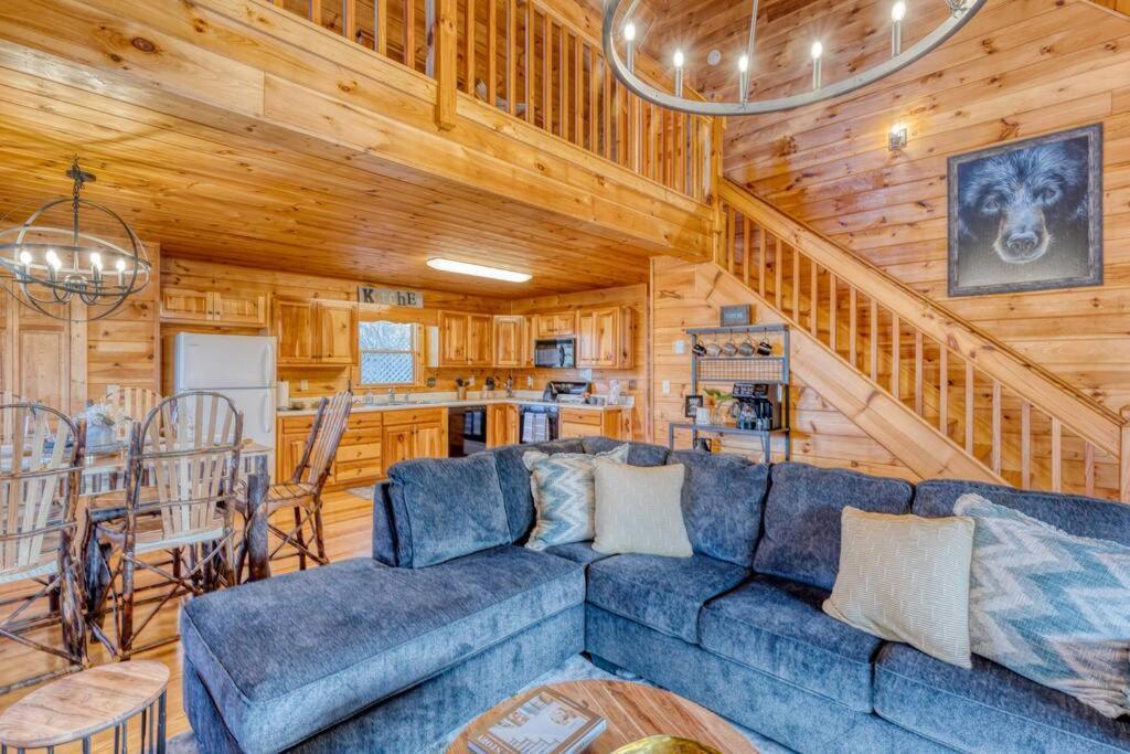 Mtn Cabin Sleeps 10 - 5 Mins To Fishing & Camping 埃利杰 外观 照片
