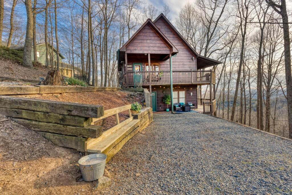 Mtn Cabin Sleeps 10 - 5 Mins To Fishing & Camping 埃利杰 外观 照片